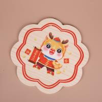 19彩绘竹餐垫